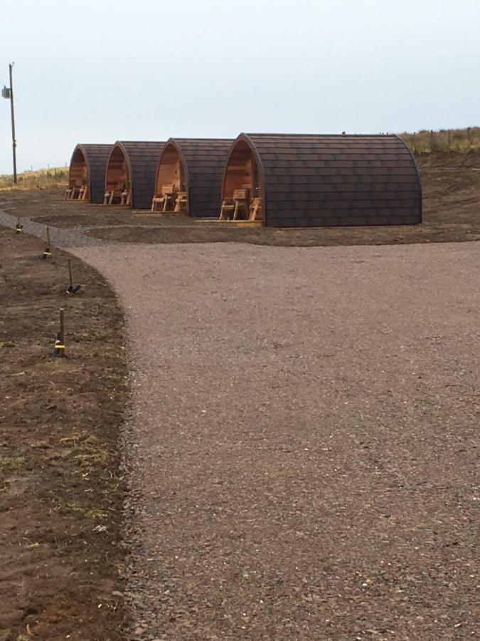 Skeabost View Pods Skye Portree Exterior foto