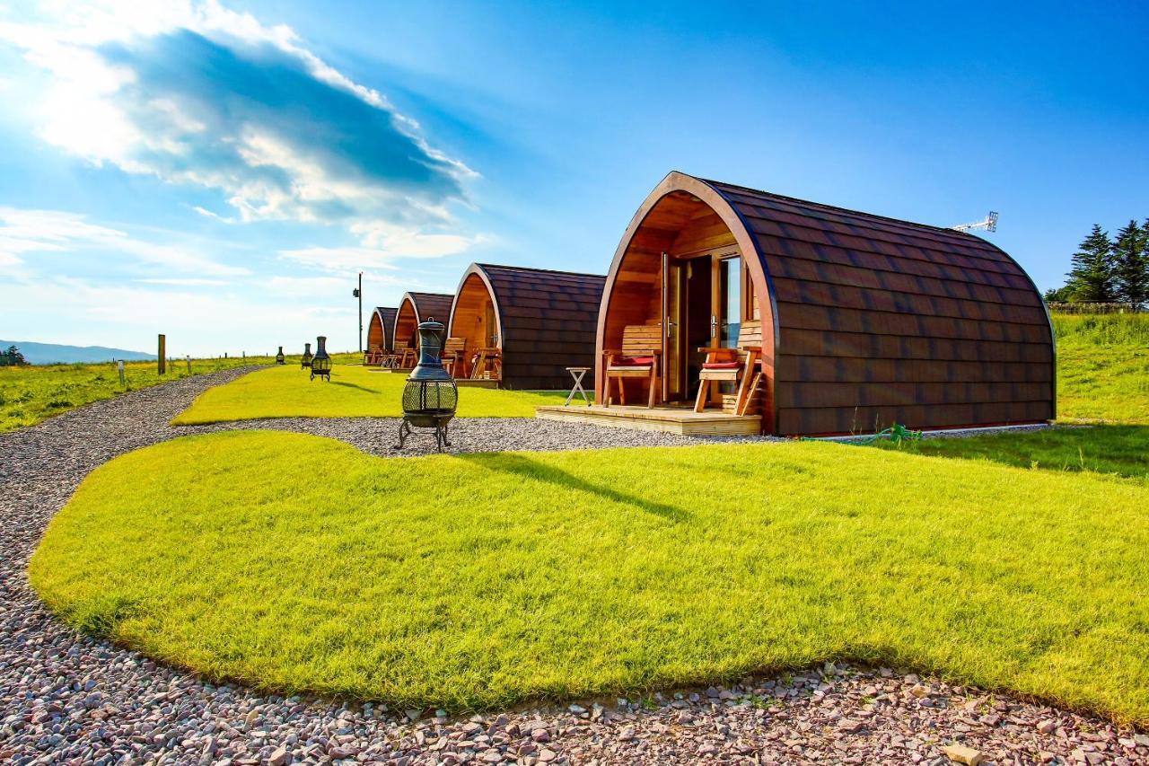 Skeabost View Pods Skye Portree Exterior foto