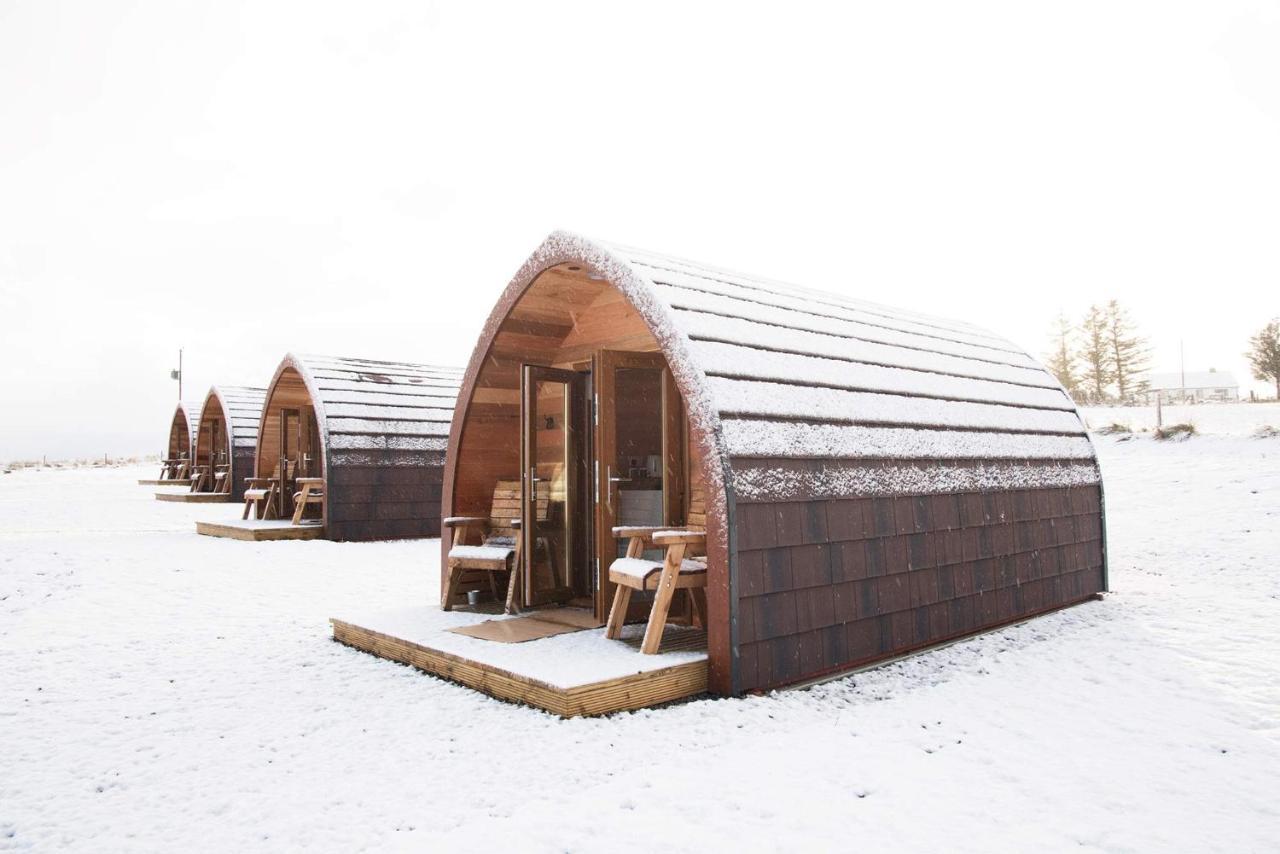 Skeabost View Pods Skye Portree Exterior foto