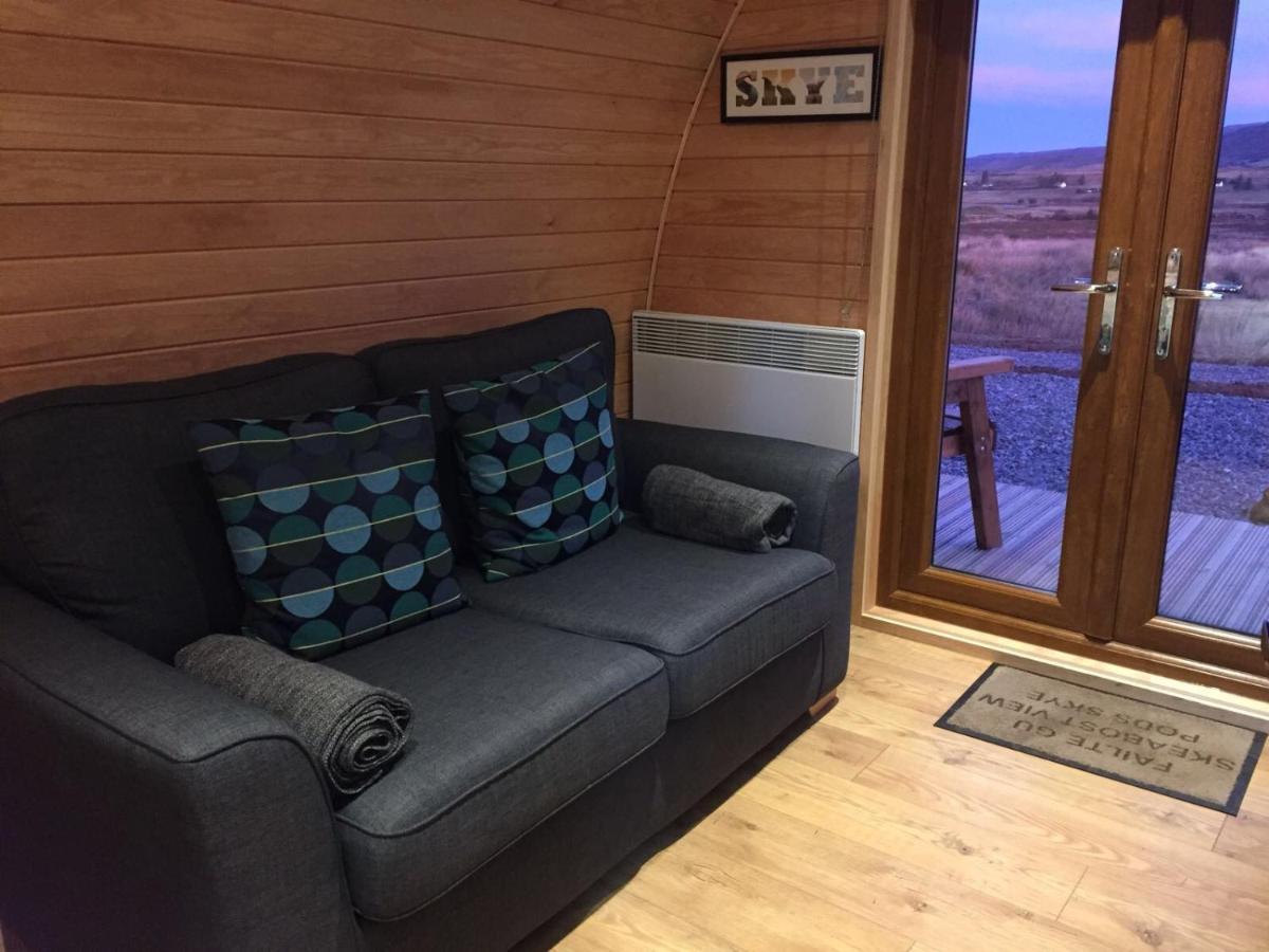 Skeabost View Pods Skye Portree Exterior foto