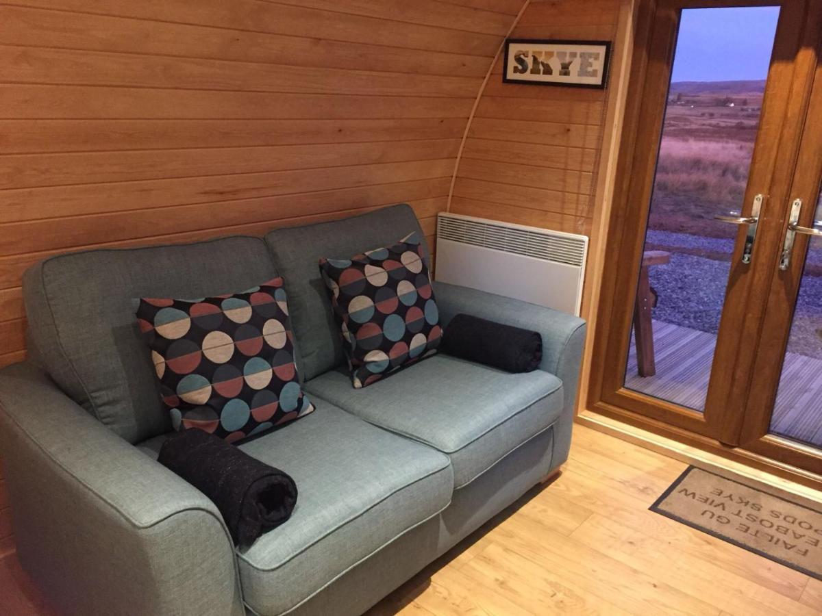 Skeabost View Pods Skye Portree Exterior foto