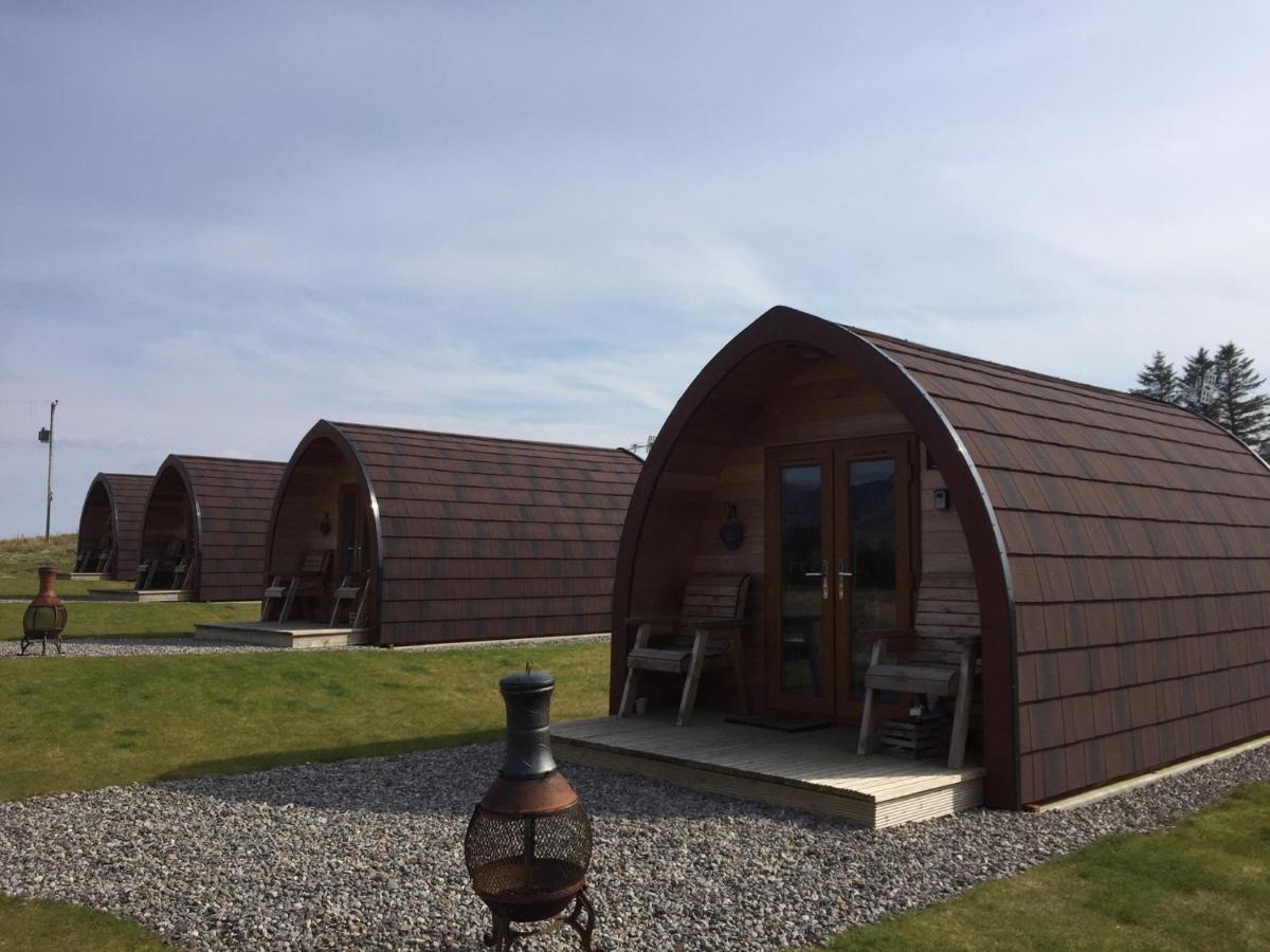 Skeabost View Pods Skye Portree Exterior foto