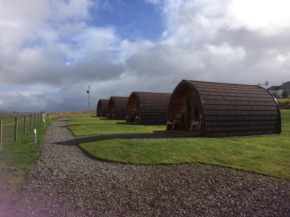 Skeabost View Pods Skye Portree Exterior foto