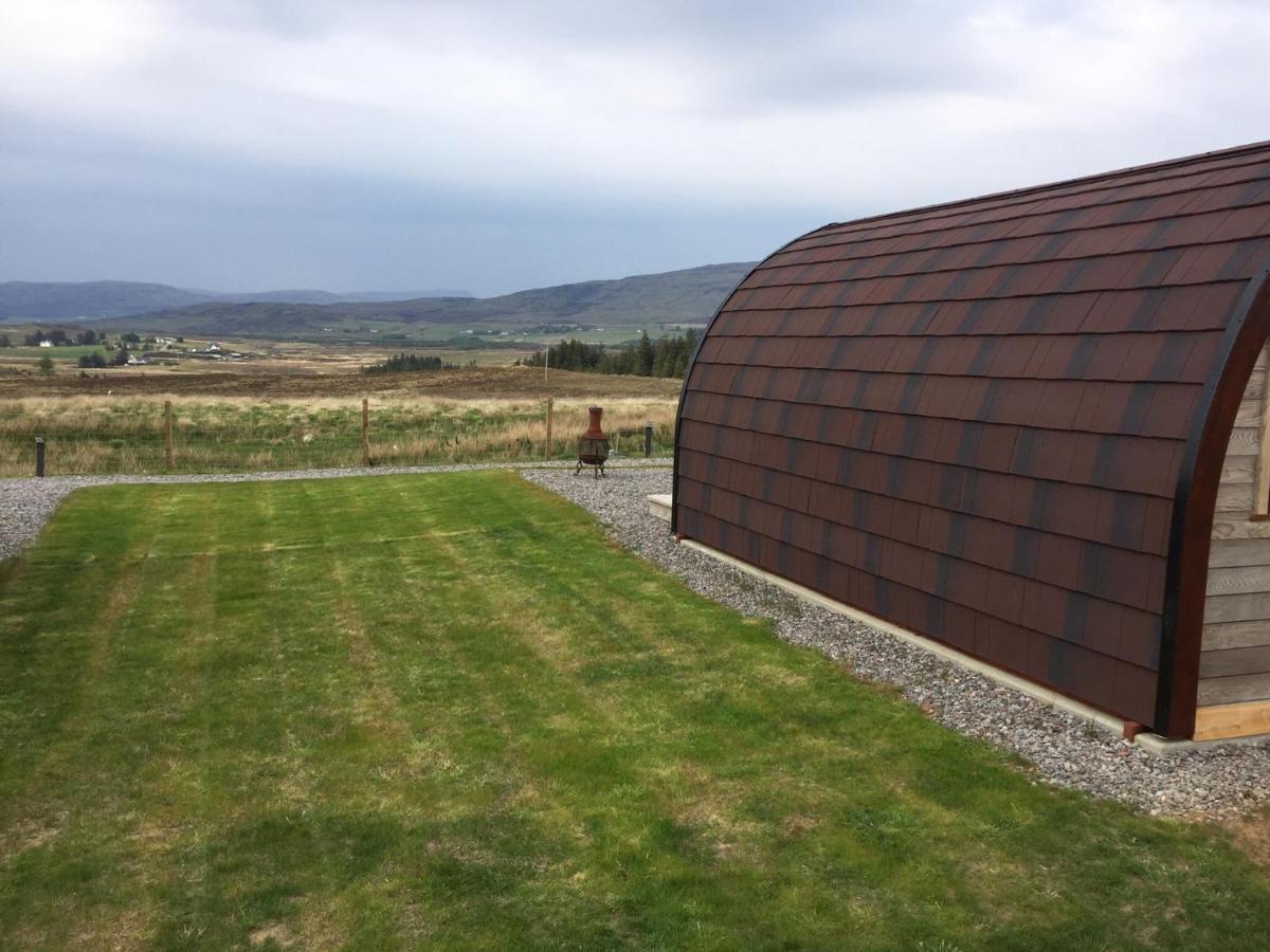 Skeabost View Pods Skye Portree Exterior foto
