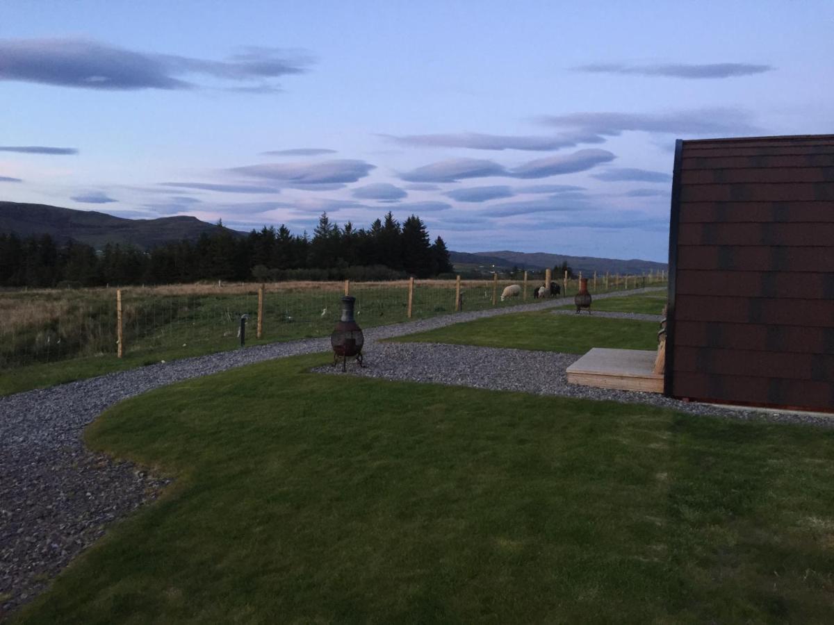 Skeabost View Pods Skye Portree Exterior foto