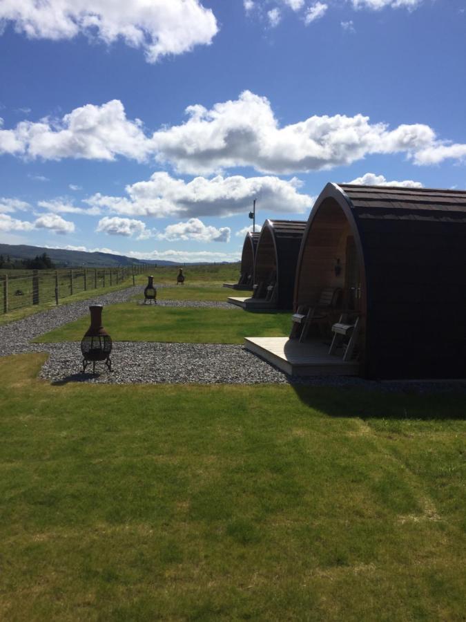 Skeabost View Pods Skye Portree Exterior foto