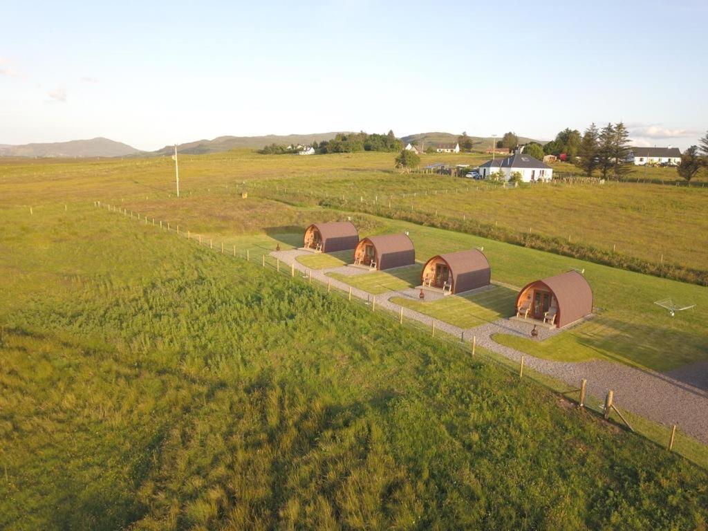 Skeabost View Pods Skye Portree Exterior foto