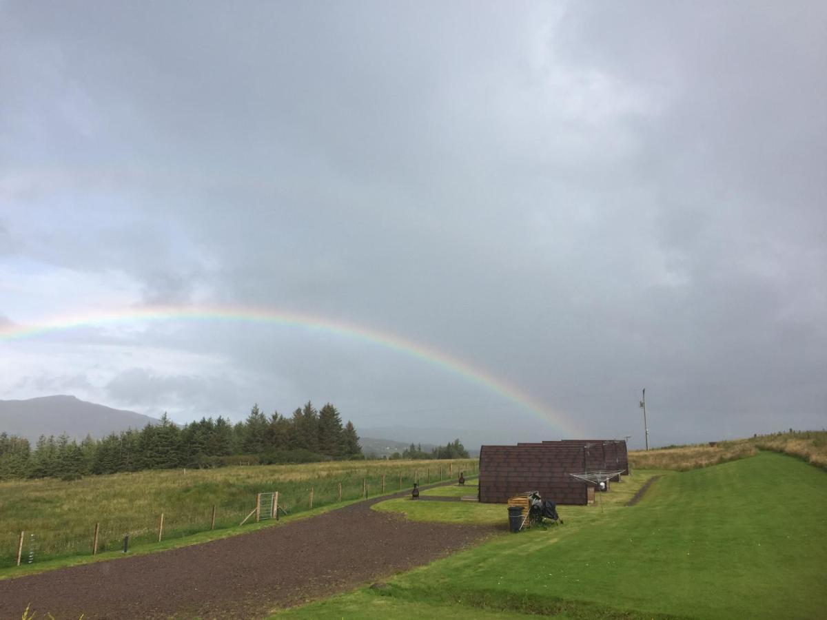 Skeabost View Pods Skye Portree Exterior foto